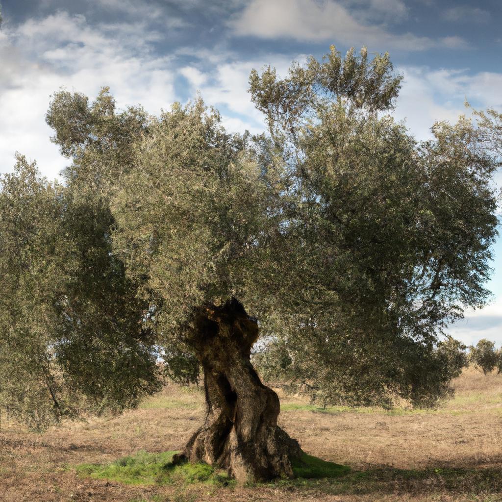 El árbol De Olivo Es Conocido Por Su Longevidad Y Es Un Símbolo De Paz Y Sabiduría En Muchas Culturas Mediterráneas.