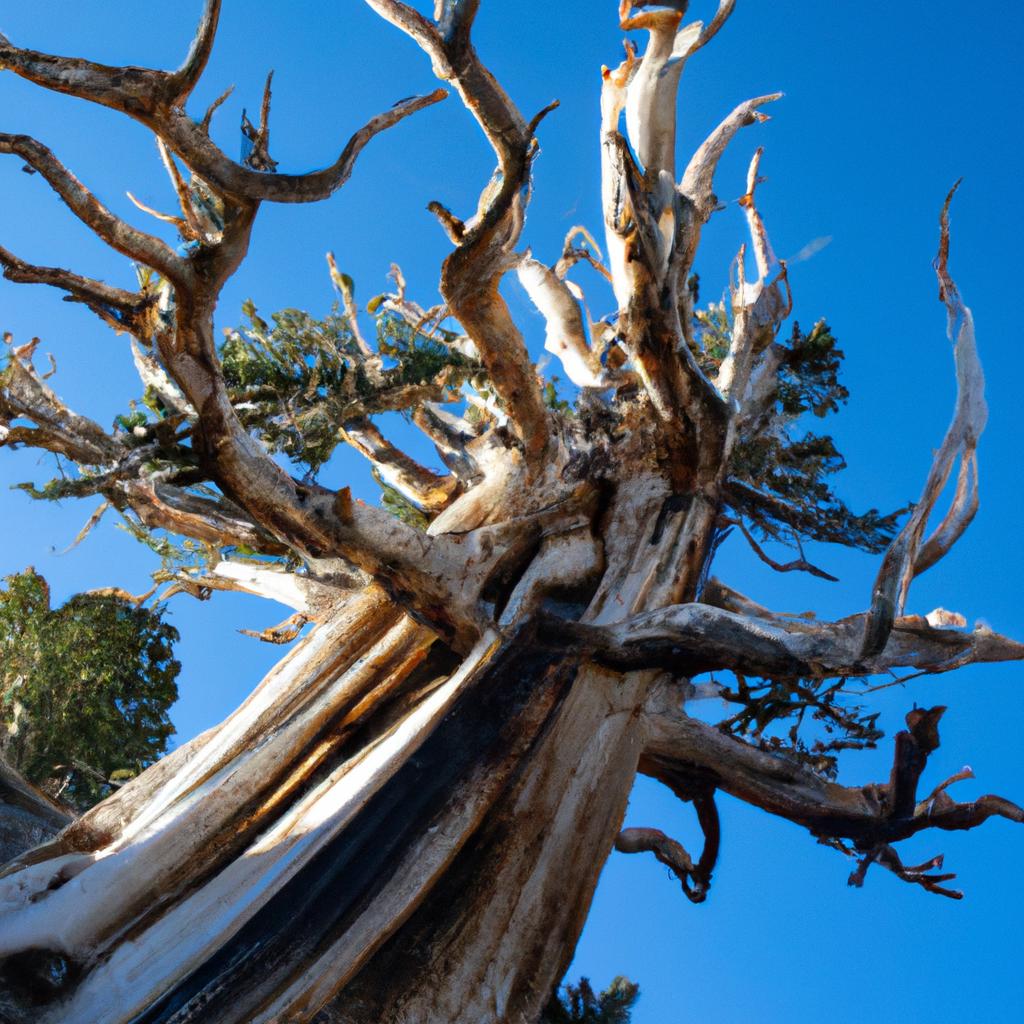 El árbol Más Antiguo Registrado Es Un Pino Bristlecone En California, Estados Unidos, Que Se Estima Tiene Más De 4,800 Años De Edad.