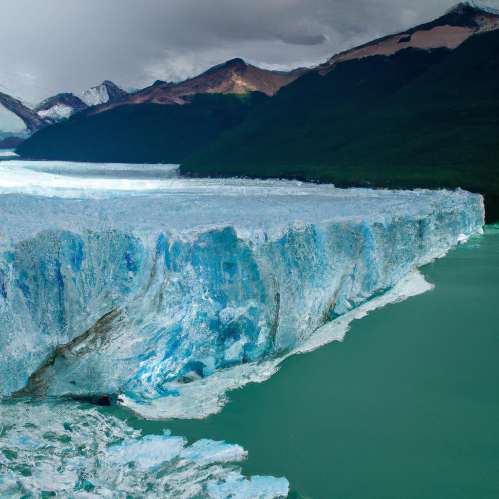 El Glaciar Perito Moreno En Argentina Es Uno De Los únicos Glaciares En El Mundo Que Sigue Creciendo.
