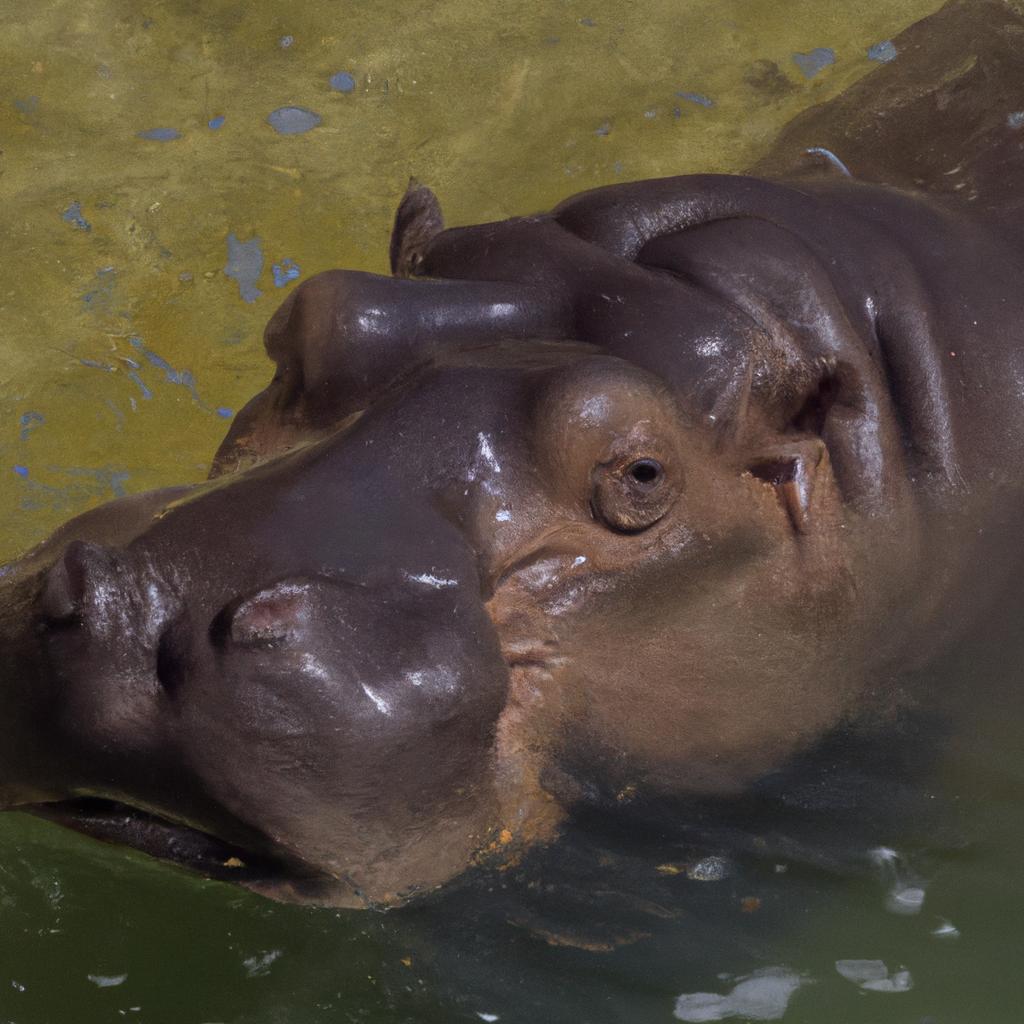 El Hipopótamo Pigmeo Es El Mamífero Más Pequeño De La Familia De Los Hipopótamos Y Se Encuentra En África Occidental.