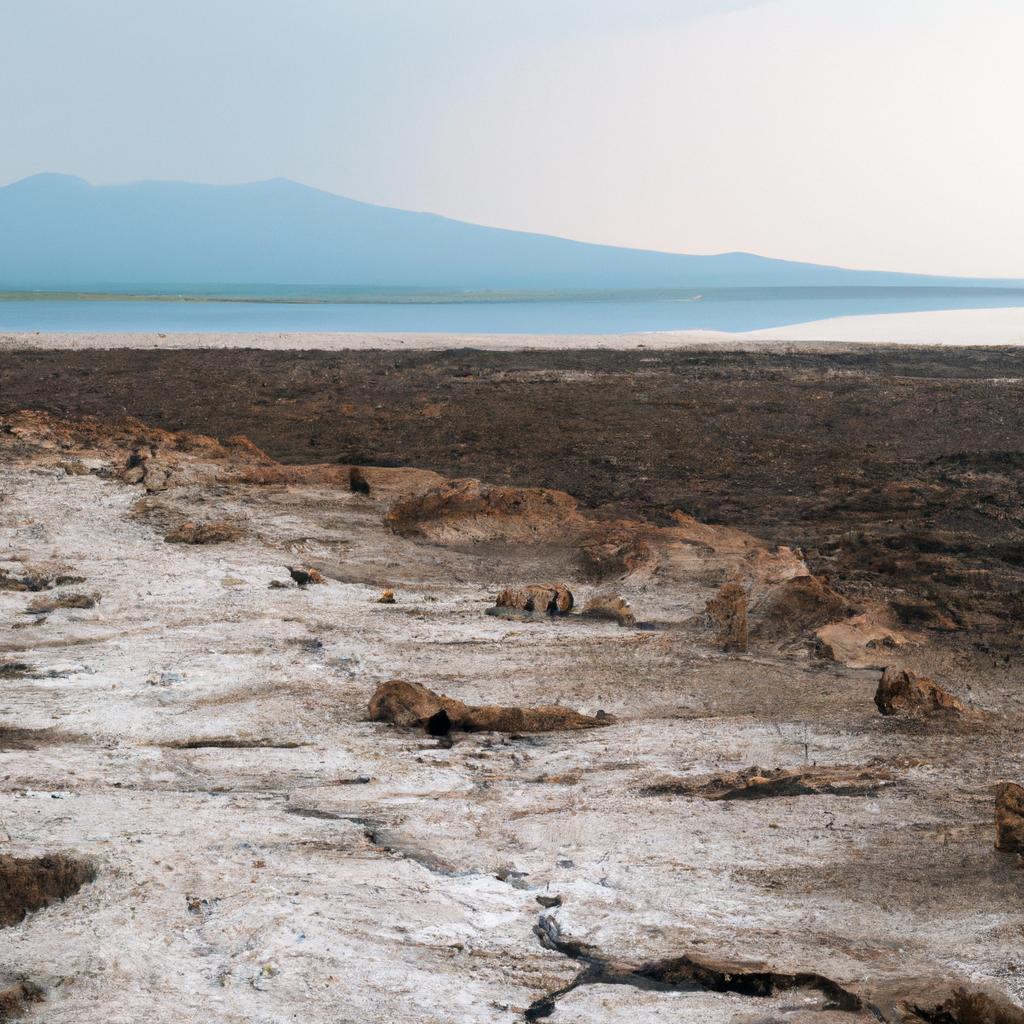El Lago Natrón En Tanzania Tiene Un PH Muy Alto, Y Es Capaz De Calcificar Animales, Dándoles Un Aspecto Petrificado.