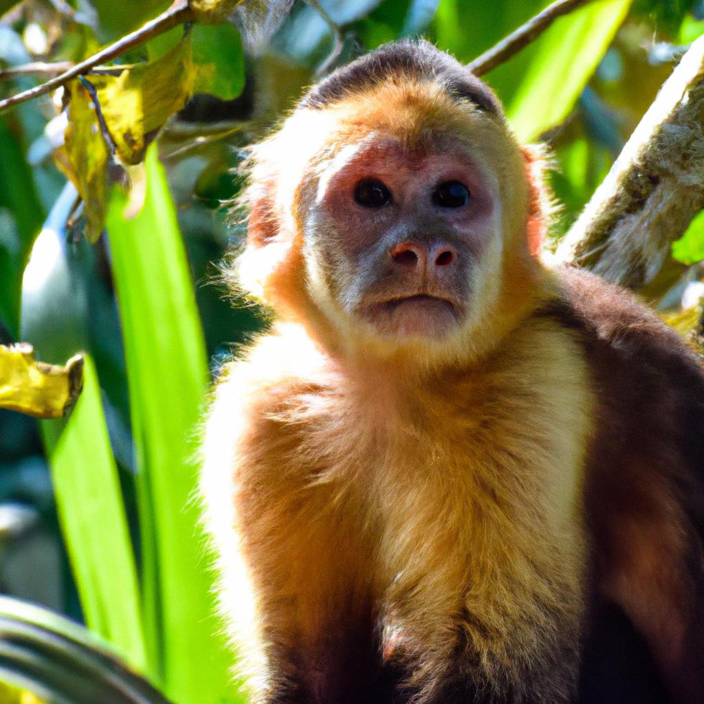 El Mono Capuchino Es Un Primate Inteligente Que Se Encuentra En América Central Y Del Sur Y Es Conocido Por Su Habilidad Para Usar Herramientas.