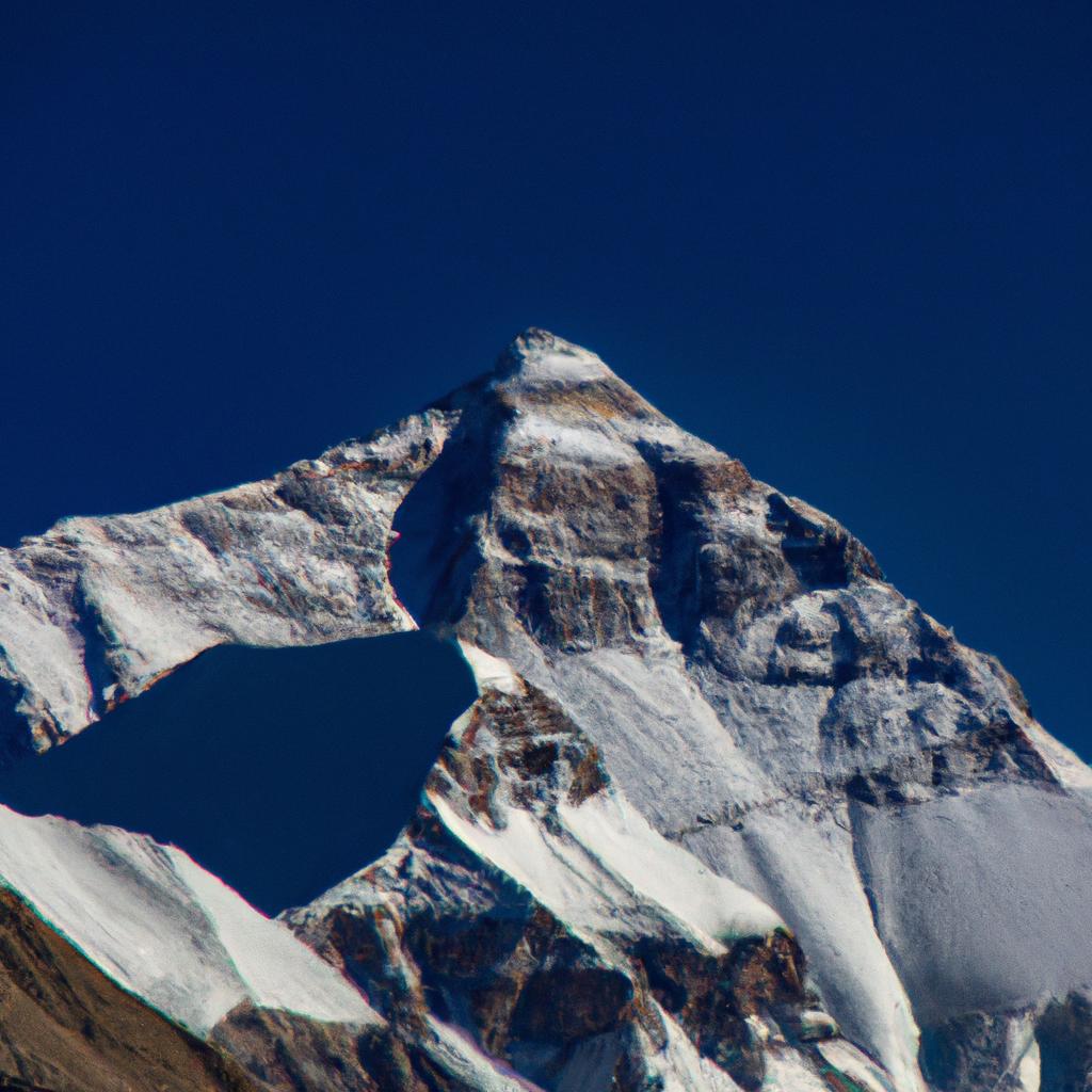 El Monte Everest, Ubicado En El Himalaya, Es La Montaña Más Alta Del Mundo Con 8.848 Metros Sobre El Nivel Del Mar.