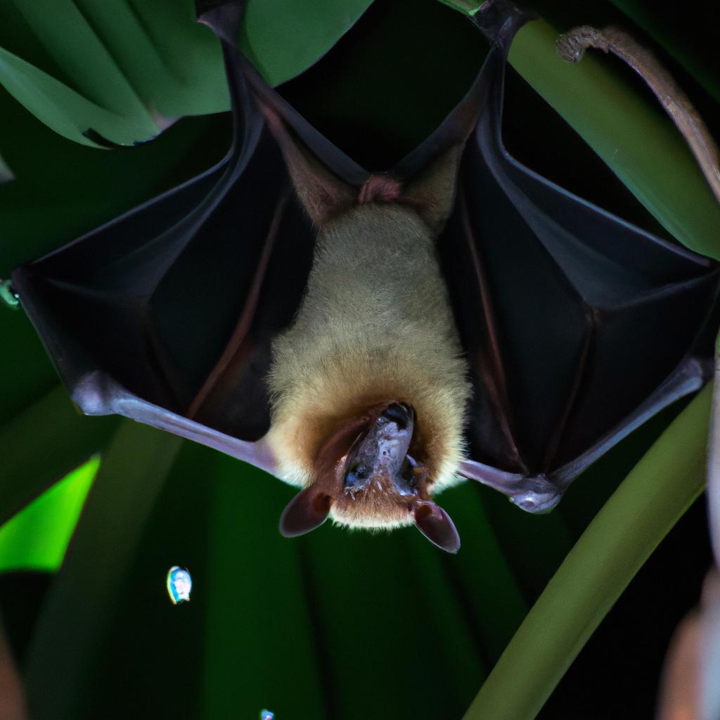 El Murciélago De La Fruta Es El único Mamífero Capaz De Volar Y Se Alimenta Principalmente De Frutas.