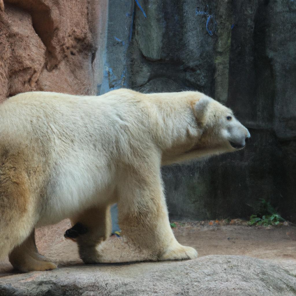 El Oso Polar Tiene Un Pelaje Transparente Que Parece Blanco Debido A La Refracción De La Luz.