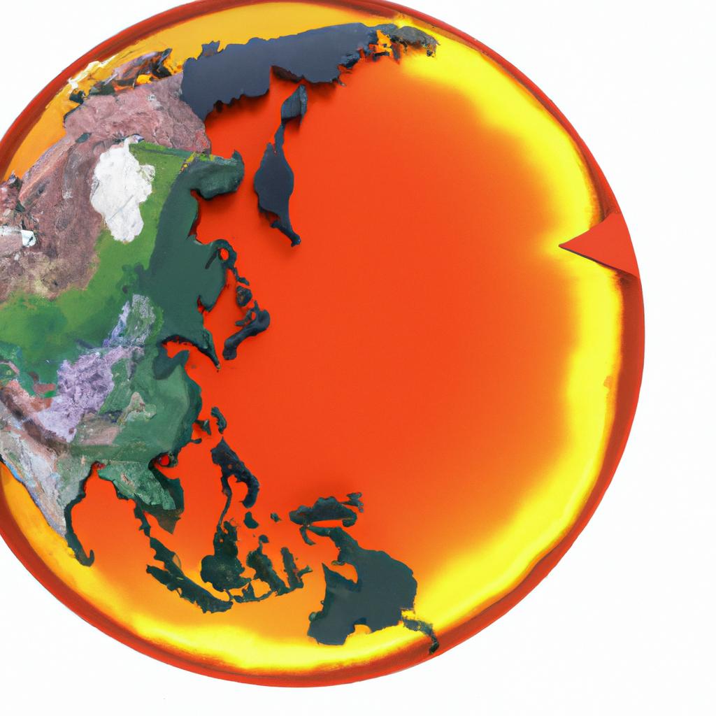 El Polo Norte Magnético De La Tierra No Coincide Con El Polo Norte Geográfico. Su Ubicación Está En Constante Cambio Debido A La Actividad Del Núcleo Terrestre.