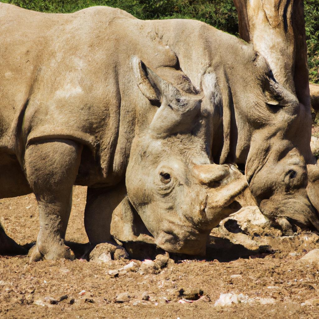 El Rinoceronte Blanco Es El Segundo Mamífero Terrestre Más Grande Después Del Elefante Africano Y Está En Peligro Crítico De Extinción.