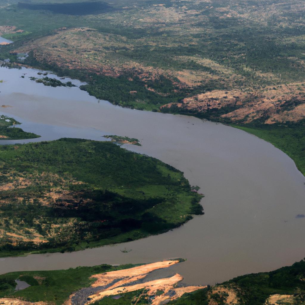 El Río Níger En África Occidental Es Peculiar Porque Su Curso Parece Un Boomerang.