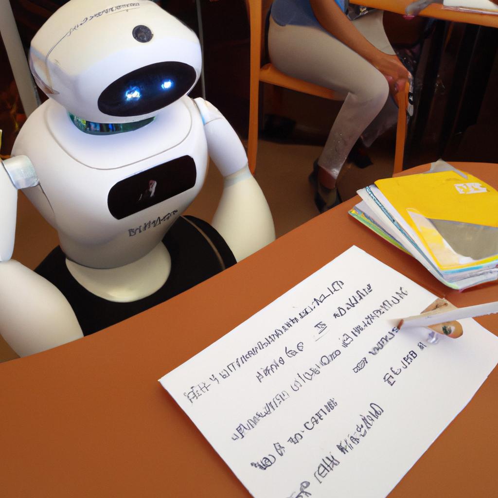 El Robot CoWriter, Desarrollado Por La Universidad De Luxemburgo, Es Un Robot Que Puede Ayudar A Los Niños Con Dificultades De Escritura A Practicar Y Mejorar Sus Habilidades.