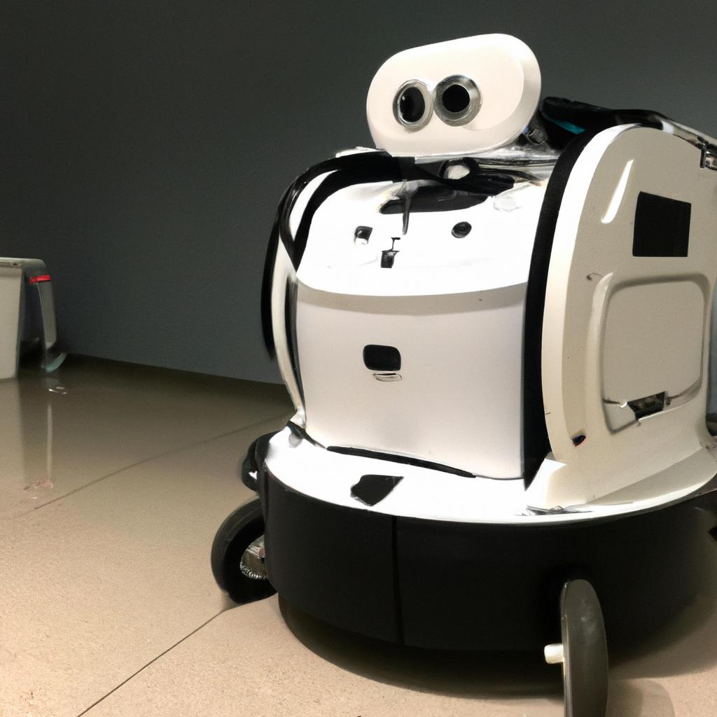 El Robot Gomer, Desarrollado Por Diligent Robotics, Es Un Robot De Asistencia Médica Capaz De Transportar Suministros Y Realizar Tareas Sencillas En Hospitales.