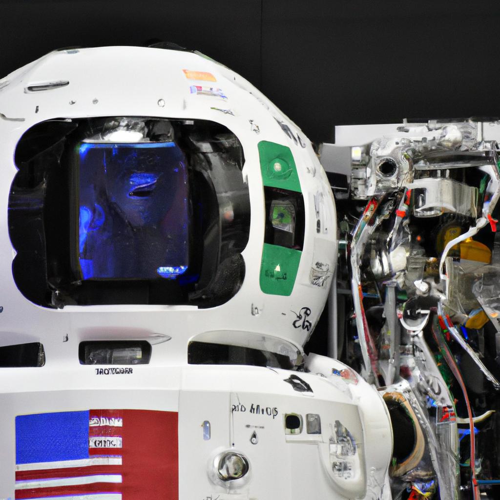 El Robot Robonaut 2, Desarrollado Por La NASA, Fue Enviado A La Estación Espacial Internacional Para Realizar Tareas En El Espacio.