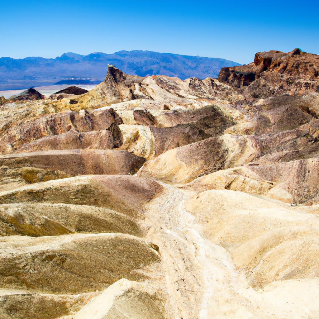 El Valle De La Muerte, En California, Estados Unidos, Es Uno De Los Lugares Más Calurosos Y Secos De La Tierra, Con Temperaturas Extremas Y Un Paisaje Desértico único.