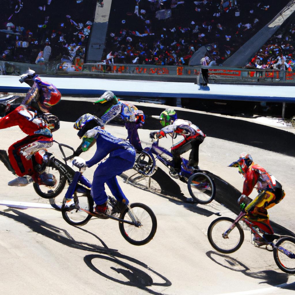 En 2008, La Competencia De Ciclismo BMX Se Convirtió En Un Evento Olímpico En Los Juegos De Beijing.