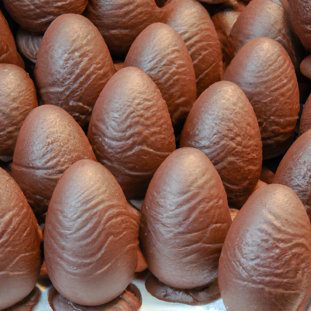 En Bélgica, Es Costumbre Dar Y Recibir Huevos De Chocolate Durante La Pascua.