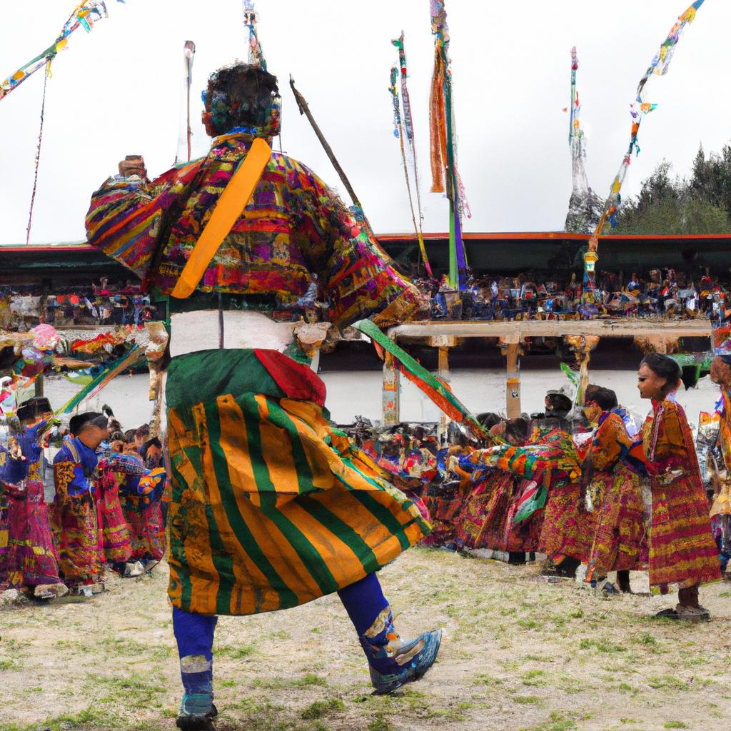 En Bután, El Día Nacional Se Celebra Con Danzas Y Juegos Tradicionales.