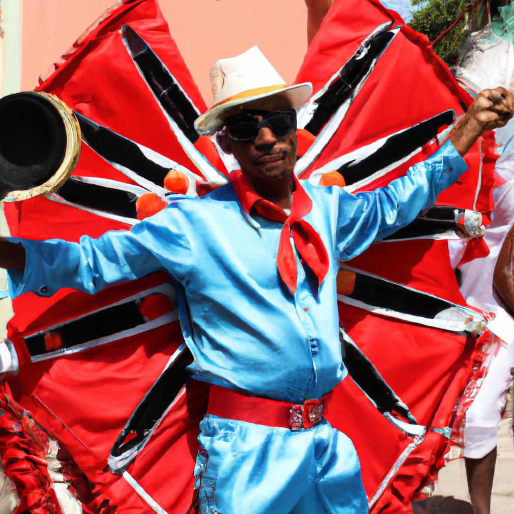 En Cuba, El Carnaval De Santiago De Cuba Es Una Gran Celebración Con Desfiles, Música Y Bailes.