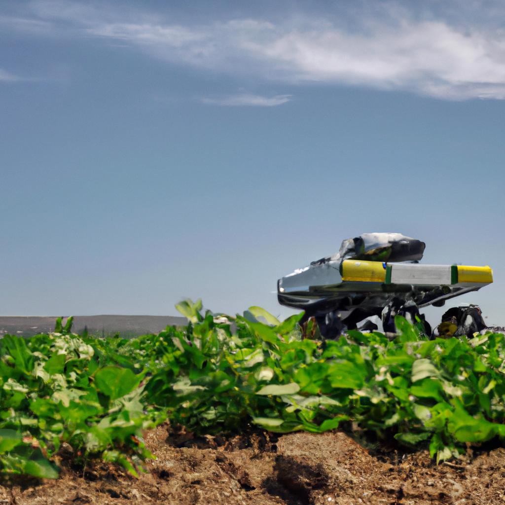 En El ámbito De La Agricultura, Se Utilizan Robots Para Tareas Como La Siembra, La Cosecha Y El Monitoreo De Cultivos.