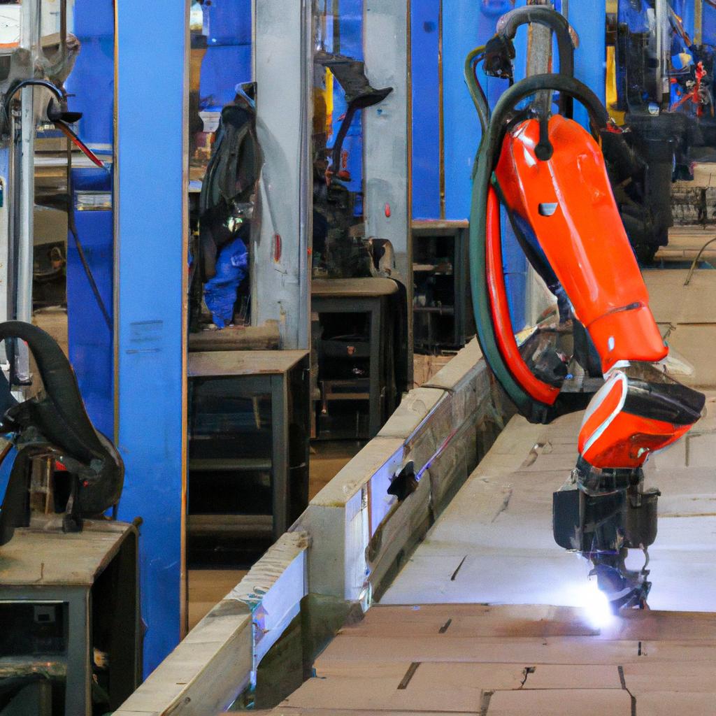 En La Industria De La Construcción, Se Utilizan Robots Para Realizar Tareas Como La Colocación De Ladrillos Y La Soldadura De Estructuras Metálicas.