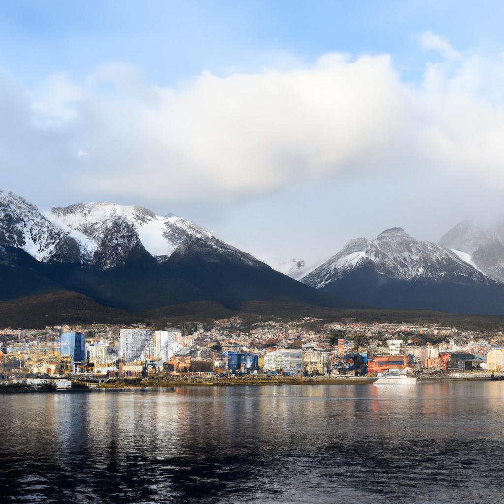 La Ciudad De Ushuaia En Argentina Es La Ciudad Más Austral Del Mundo.