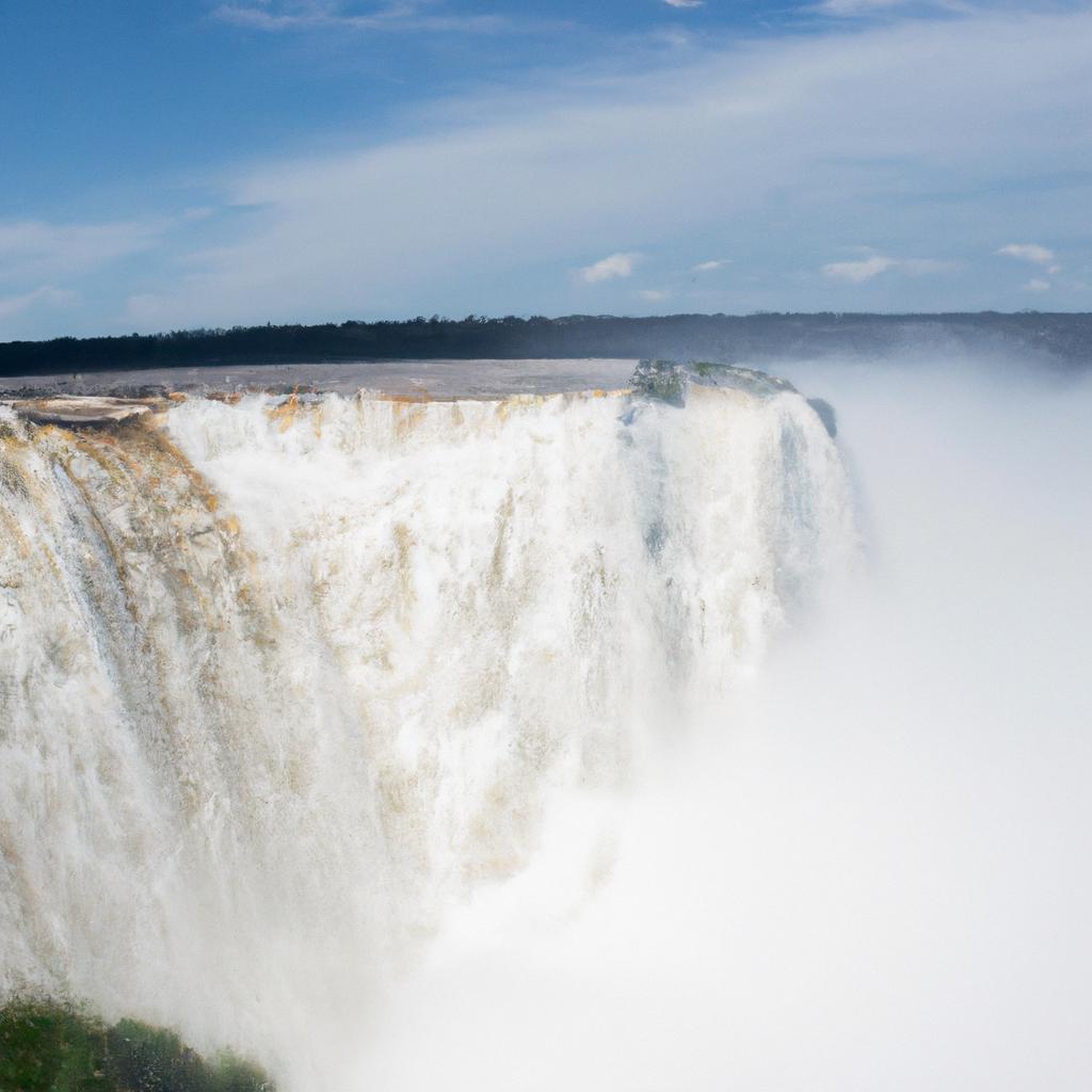 La Garganta Del Diablo En Argentina Es La Cascada Más Grande De Las Cataratas Del Iguazú.