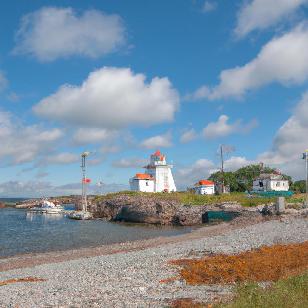 La Isla Del Príncipe Eduardo, En Canadá, Es Famosa Por Sus Playas De Arena Roja Y Su Productivo Suelo.
