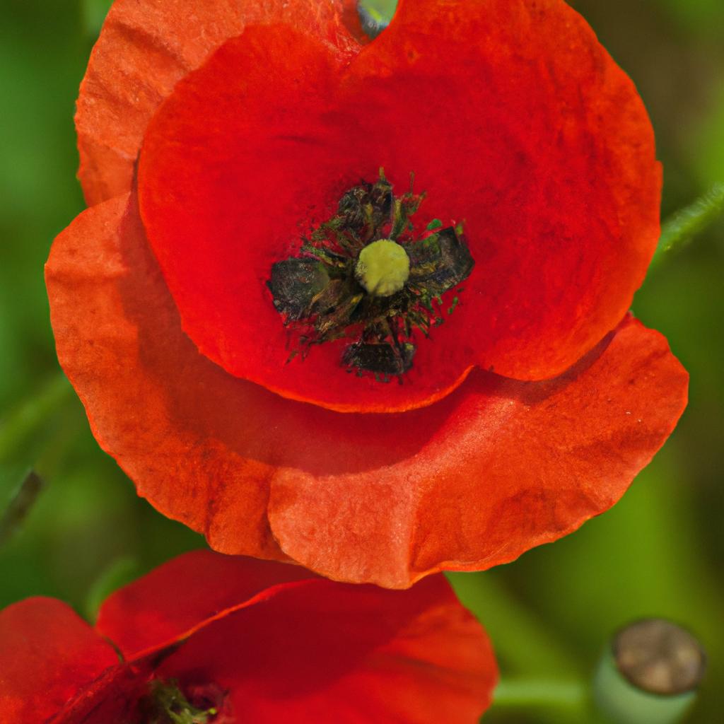 La Planta De Amapola Es Conocida Por Sus Flores Coloridas Y Por Ser La Fuente De Opio, Que Se Utiliza En La Producción De Medicamentos.