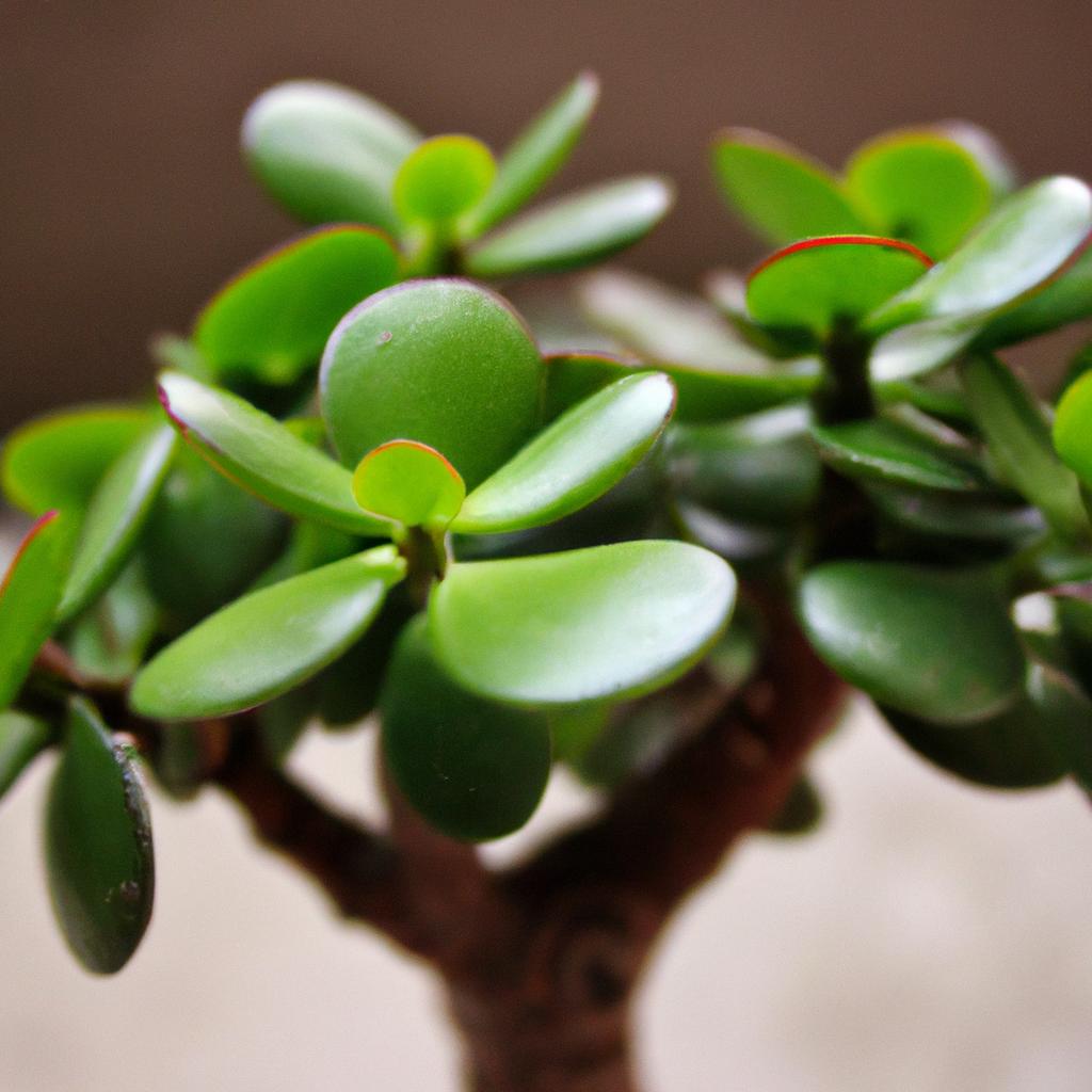 La Planta De Jade Es Una Suculenta Popular Que Se Cultiva Como Planta De Interior Y Se Cree Que Atrae La Buena Suerte Y La Prosperidad.