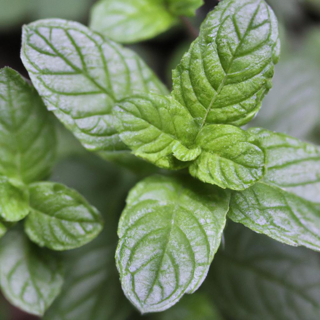 La Planta De Menta Es Conocida Por Su Aroma Refrescante Y Se Utiliza En Infusiones, Alimentos Y Productos Para El Cuidado Personal.