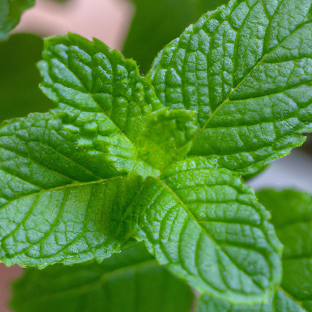 La Planta De Menta Es Conocida Por Su Aroma Refrescante Y Se Utiliza En La Cocina, En Infusiones Y En Productos Para El Cuidado Personal.