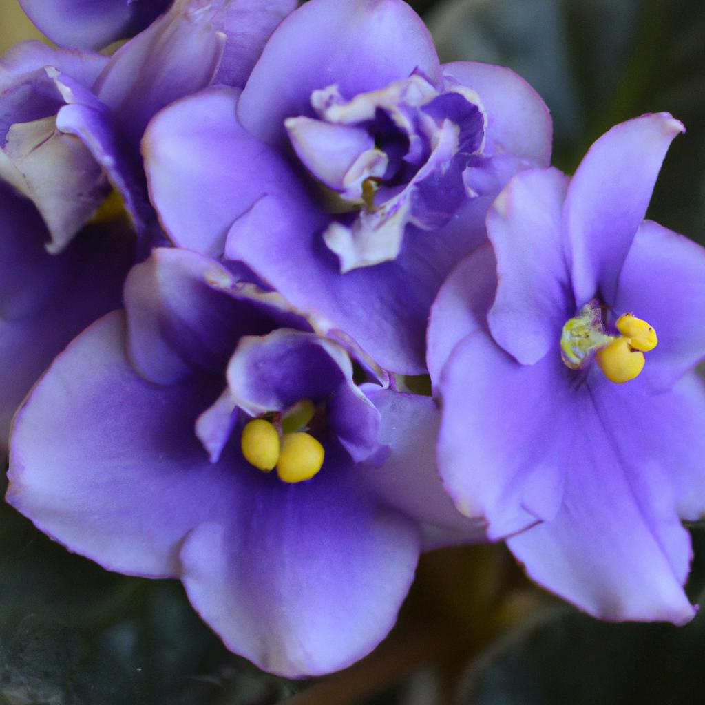 La Planta De Violeta Africana Es Una Planta De Interior Popular Debido A Sus Hermosas Flores De Colores Brillantes Y Su Facilidad De Cuidado.