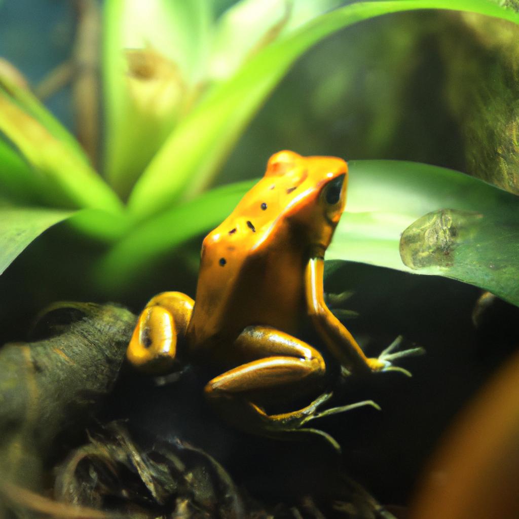 La Rana Flecha Dorada Es Una De Las Ranas Más Venenosas Del Mundo. Su Piel Contiene Toxinas Mortales.