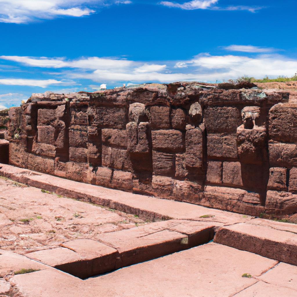 Las Excavaciones En El Sitio De Tiahuanaco En Bolivia Han Revelado Una Antigua Ciudad Preincaica Con Impresionantes Construcciones Y Esculturas.