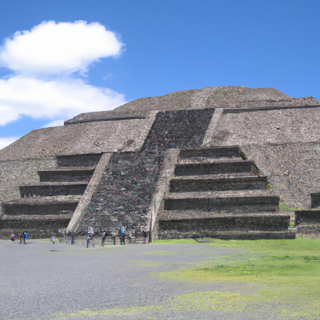 Las Pirámides De Teotihuacán En México Son Una Muestra Impresionante De La Arquitectura Y La Planificación Urbanística De La Antigua Mesoamérica.