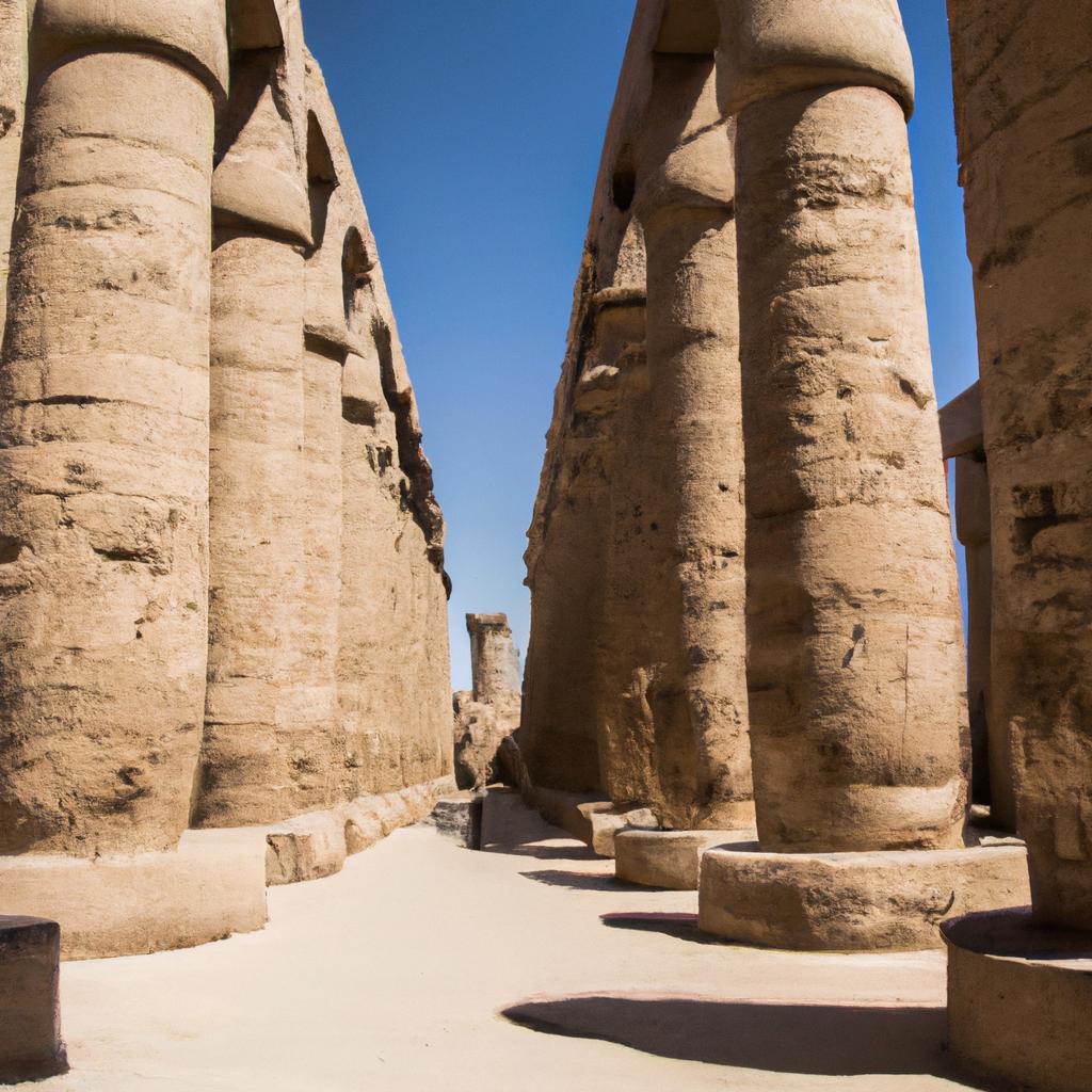 Los Antiguos Egipcios Construyeron Enormes Templos Dedicados A Sus Dioses, Como El Templo De Karnak Y El Templo De Luxor.