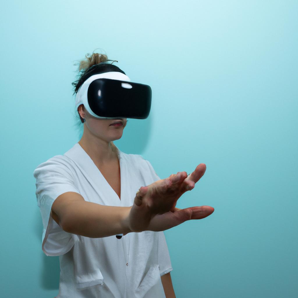 Los Dispositivos De Realidad Virtual Se Están Utilizando En Terapias De Exposición Para Tratar Fobias Y Trastornos De Ansiedad, Permitiendo A Los Pacientes Enfrentar Sus Miedos De Manera Segura.