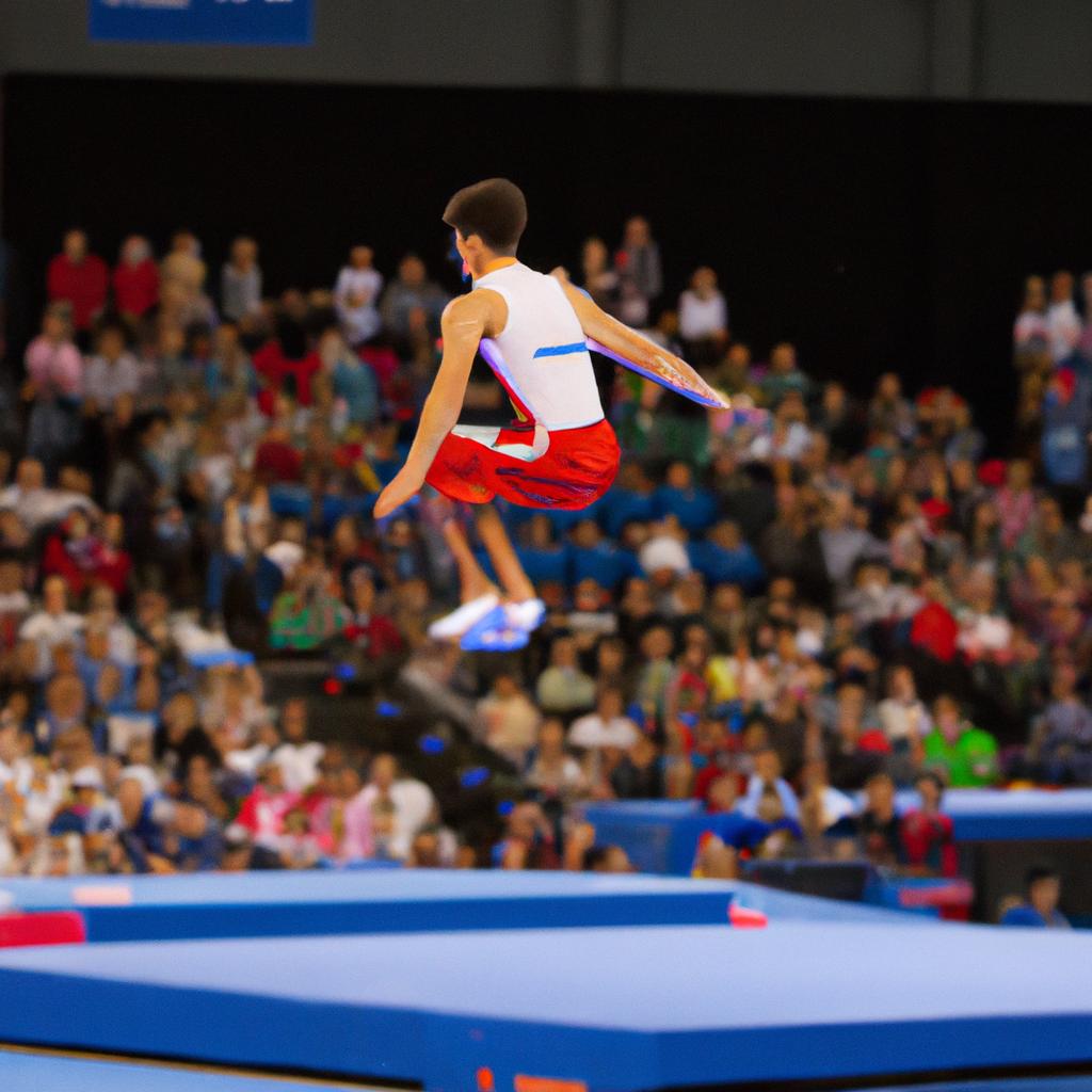 Los Juegos Olímpicos De 2000 En Sydney Fueron Los Primeros En Incluir El Trampolín Como Deporte.